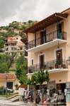 Street Arachova, Greece.