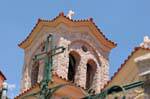 Bell tower of St. John, Arachova, Greece.