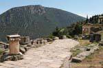 The Sacred Way, Delphi, Greece.
