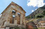 Athenian Treasury, Delphi, Greece.