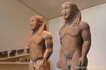 Both Kouroi of Argos, Kleobis and Biton, Delphi Museum, Greece.