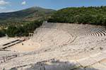 Epidaurus Ancient Greek theater of Argos built in the early third century BC, Greece.