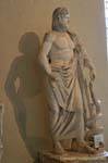 Asclepius or Aesculapius, god of medicine, Museum of Epidaurus, Greece.