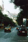 Athinas street in 1999, Athens, Greece.