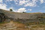 The stands of Dodona Theatre, Greece.