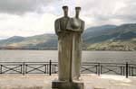 Statue in Ioannina, Greece.