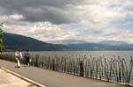 At the lake Pamvotis, Ioannina, Greece.