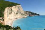 Beach of Porto Katsiki Lefkada, Greece.