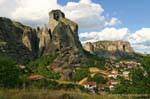 Panorama from Kalambaka Meteora, Greece.