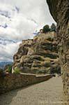Path paved Monastery Varlaam, Meteora, Greece.