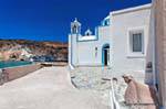 Milos, Firopotamos, church, Greece.