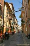 Terrace Street, Nafplion, Greece.