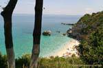 Small beach of Mylopotamos Tsagarada, Pelion, Greece.