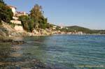 Rocky coast, Afissos, Pelion, Greece.