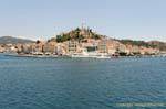 The town of Poros Island Sphaeria, Greece.