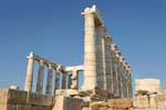 Temple of Poseidon, Cape Sounion, Greece.