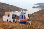 Serifos, Kalo Ambeli house on the bay, Greece.
