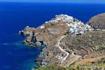 Sifnos, Kastro, another perspective on the village, Greece.