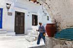 Sifnos, Kastro, before the coffee Remezzo, Greece.