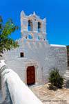 Sifnos, Kastro church in the village center, Greece.
