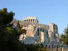 At the foot of the Acropolis, Athens, Greece.