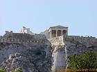 Walls of the Parthenon, Athens, Greece.