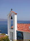 Small steeple on the island of Hydra, Greece.