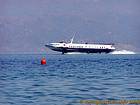 Hydrofoil (Flying Dolphins), Hydra, Greece.