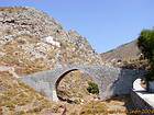 Bridge ancient donkey, Hydra, Greece.