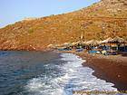 Agios Nikolaos Beach, Hydra, Greece.