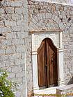 Door and wall, Spetses, Greece.