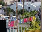 Drying laundry, Spetses, Greece.