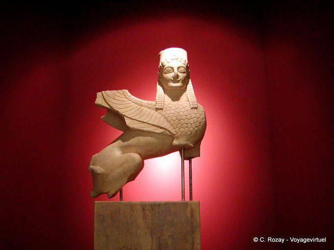 Sculpture replica at Athens airport - Greece