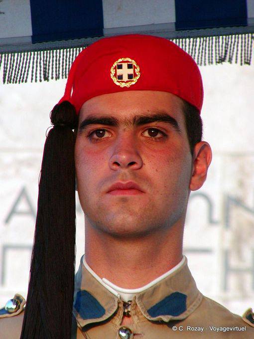 Sentinel of the guard, evzone, Athens - Greece