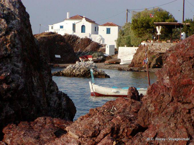 Vichlos port, Hydra - Greece