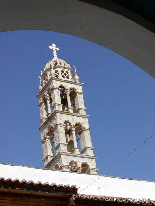 Marble bell tower, Tinos - Greece