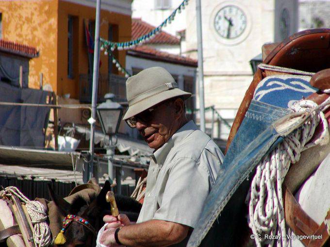 Pommel gold, Hydra - Greece