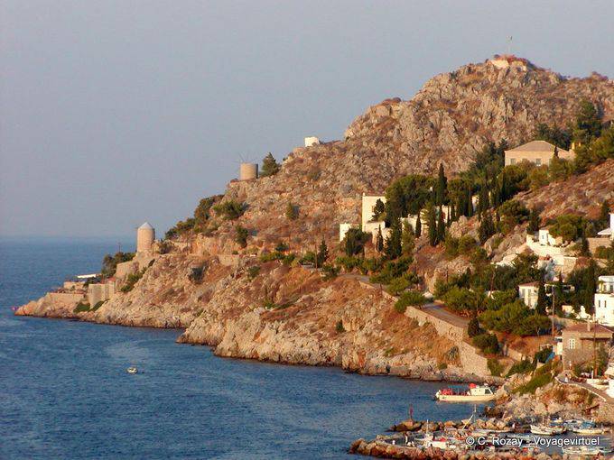 Moulins Kaminia, Hydra - Greece