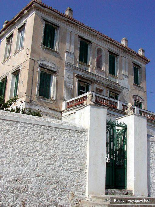 Palace to be renovated, Spetses - Greece
