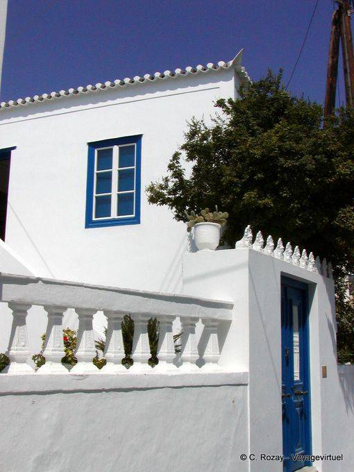 Blue and white, Hydra - Greece