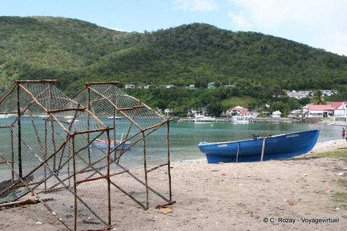 Boat and crafts lockers, Deshaies - Guadeloupe
