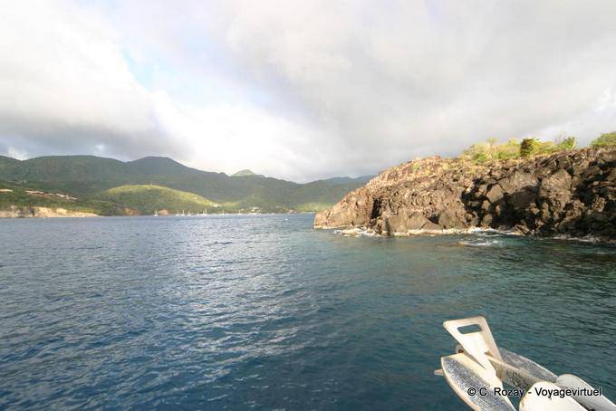 Coastal views from the Islets Pigeon, Guadeloupe National Park - Guadeloupe