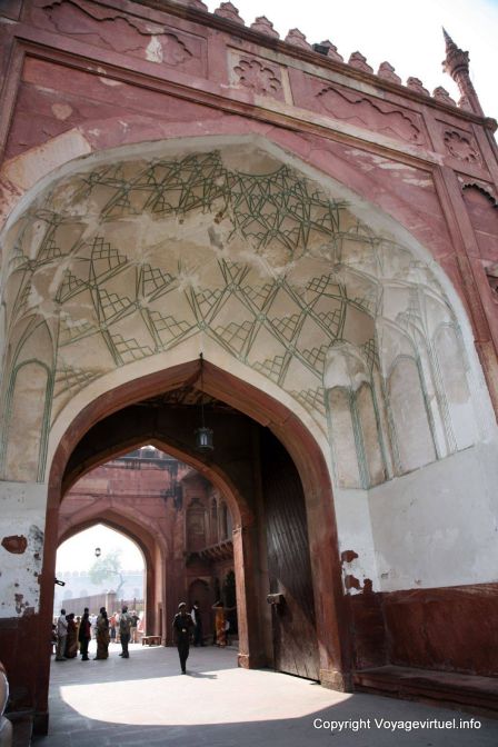 Agra Fort Rouge - India