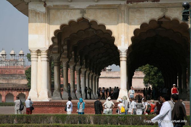 Agra Fort Rouge Diwan I Am - India
