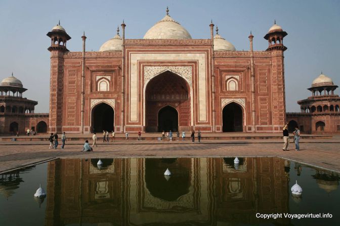 Agra Taj Mahal Mosque Masjid - India