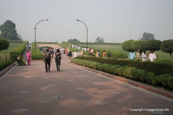 Delhi Gandi Raj Ghat - India