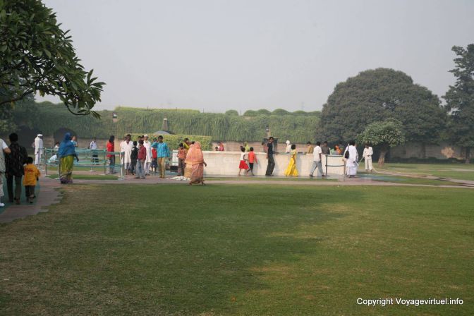 Delhi Gandi Raj Ghat - India