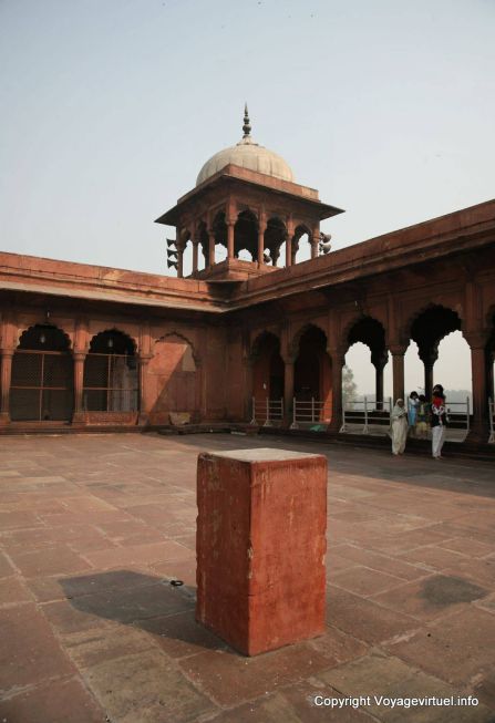 Delhi Jama Masjid Mosquee Rouge - India