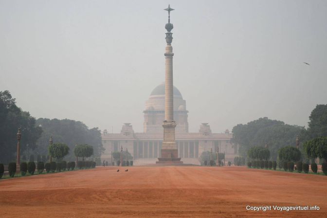 Delhi Palais Presidentiel - India