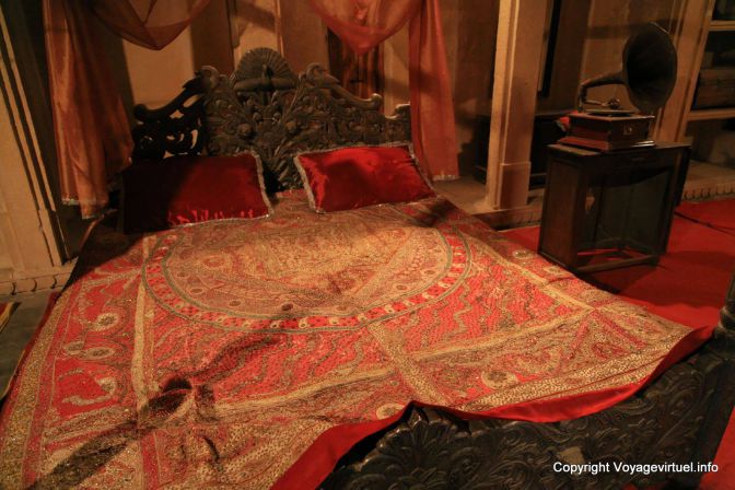 Jaisalmer Havelis Chambre A Coucher Lit - India